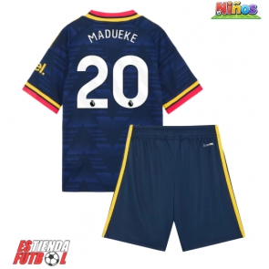 Arsenal Noni Madueke #20 Segunda Equipación Niños 2026-27 Manga Corta (+ Pantalones cortos)